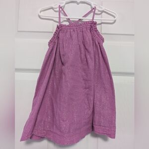 GAP Pink Sleeveless Spaghetti Strap Sundress